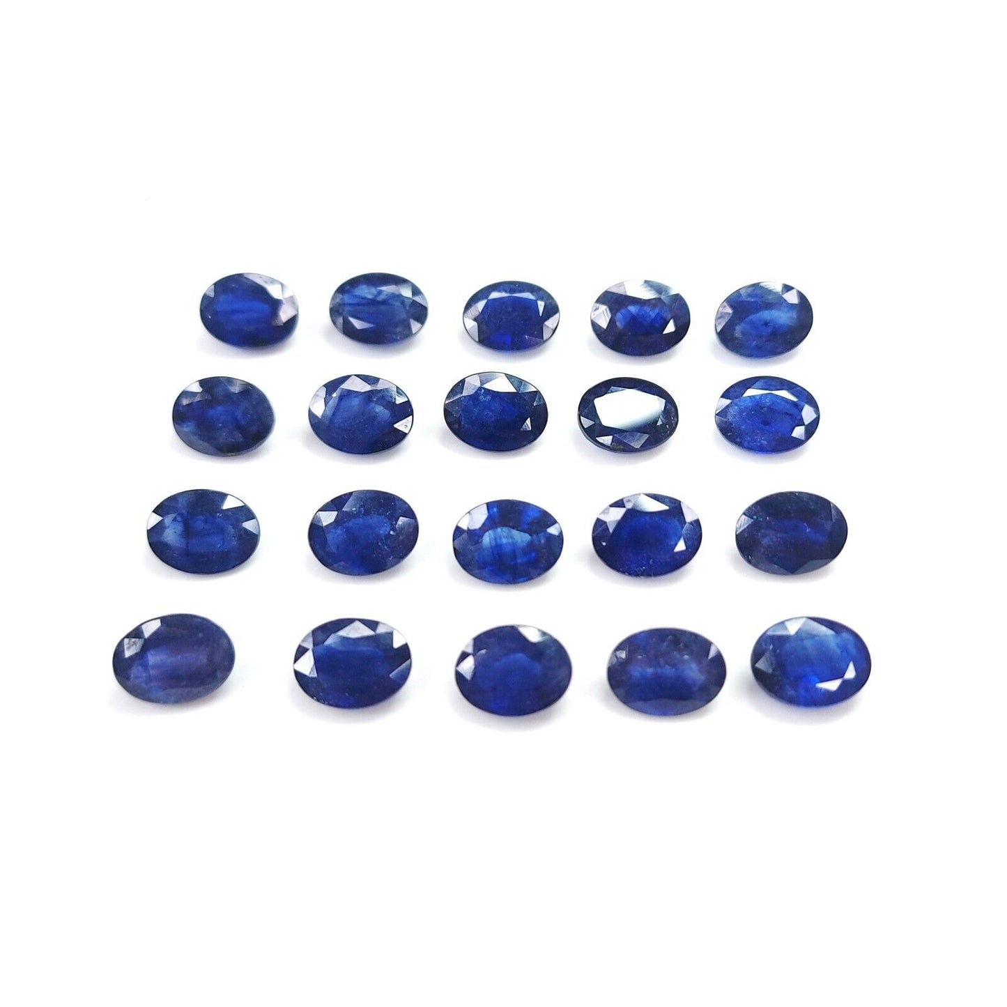 Natural Blue Sapphire 10x8mm Oval Shape Certified Precious Loose Gemstone