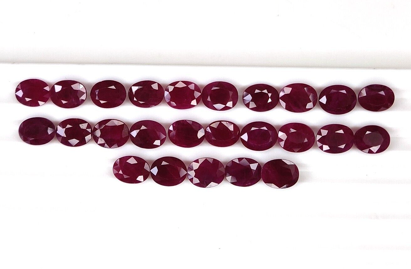 Natural Burma Red Ruby Oval Shape 9x7mm 1 Pc Precious Loose Certified Gemstone