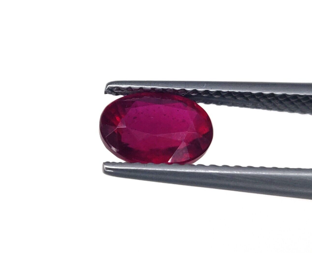 1 Pc Natural Ruby Top Quality 8x6mm Oval Shape Precious Loose Jewelry Gemstones