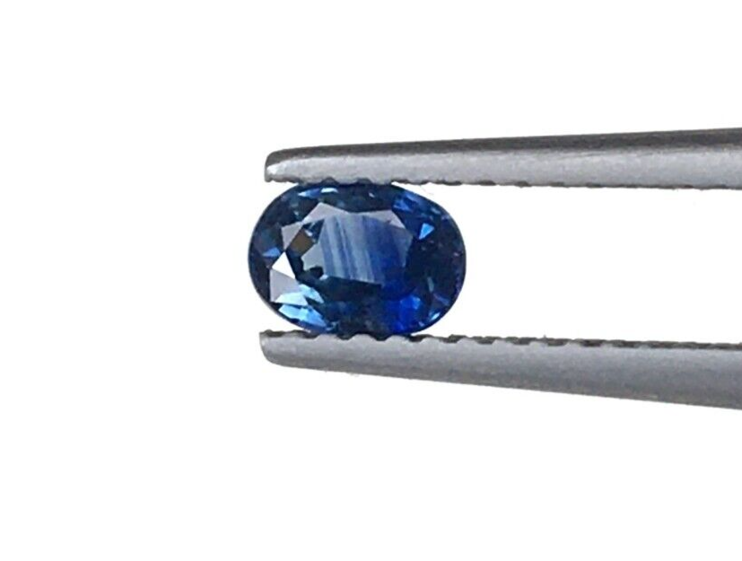 5x4 Mm Natural Blue Sapphire Cut Stone Blue Sapphire Faceted Stone Blue Sapphire