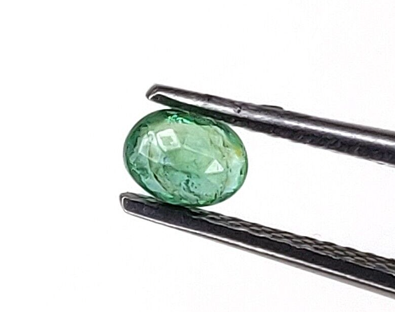 Natural Zambian Emerald 4 Pc 4.5x3.5mm Oval Precious Gemstone For Jewelry Making