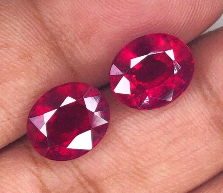 12x10mm 1 Pc Natural Ruby Top Quality Oval Shape Precious Loose Jewelry Gemstone