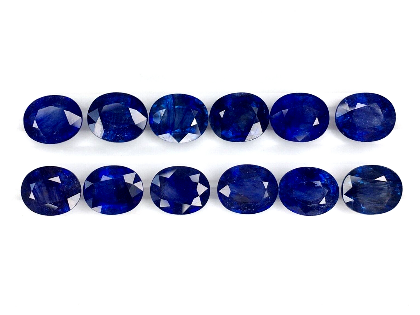 Natural Blue Sapphire 12x10mm Oval Shape Loose Gemstone Precious Certified Stone