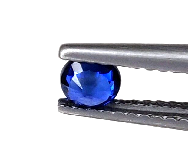 Natural Blue Sapphire 5mm Round Precious Loose Gemstone For Gift Jewelry Making