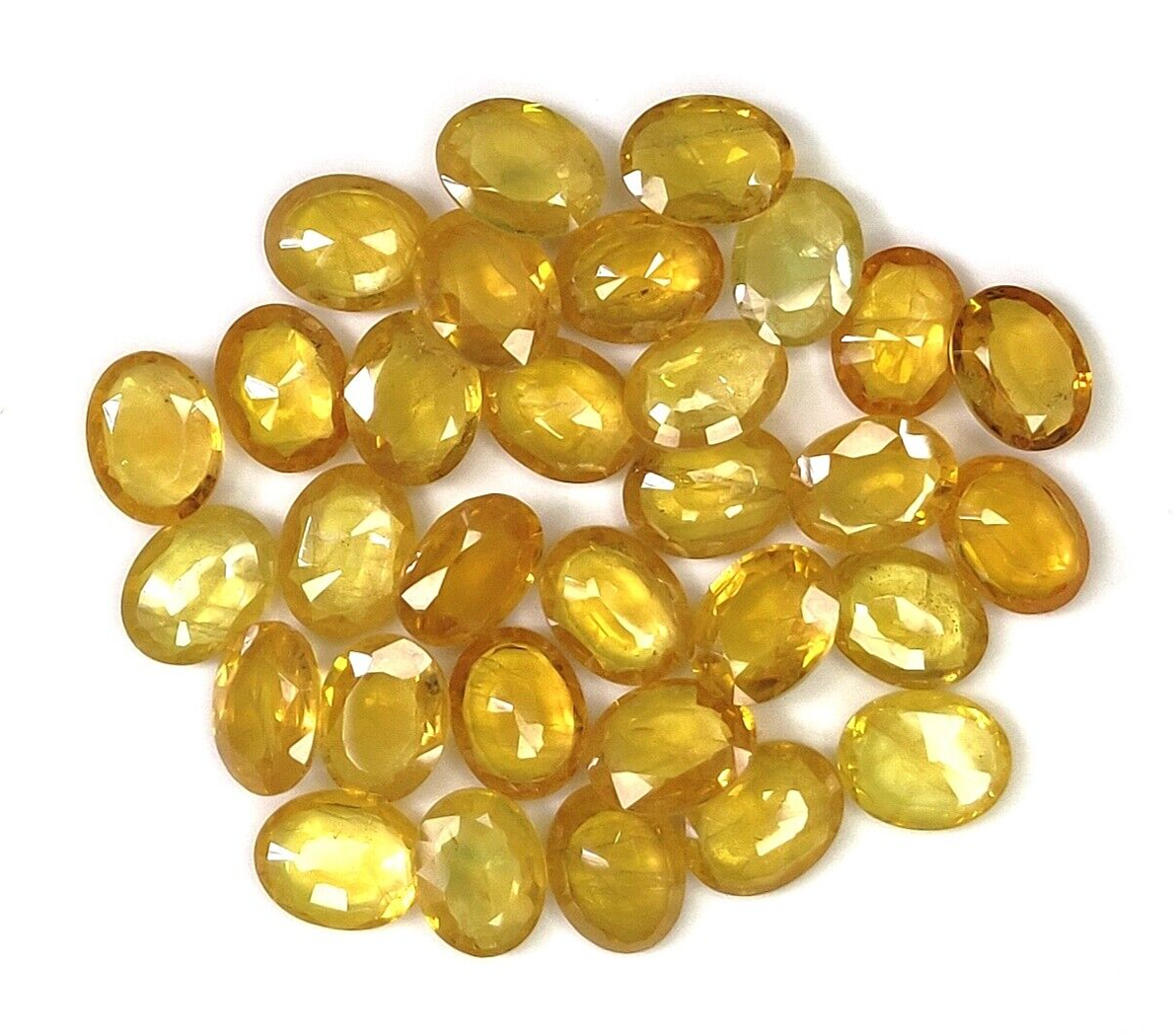 Yellow Sapphire Top Quality Natural 9x7mm Oval Shape Precious Loose Gemstone