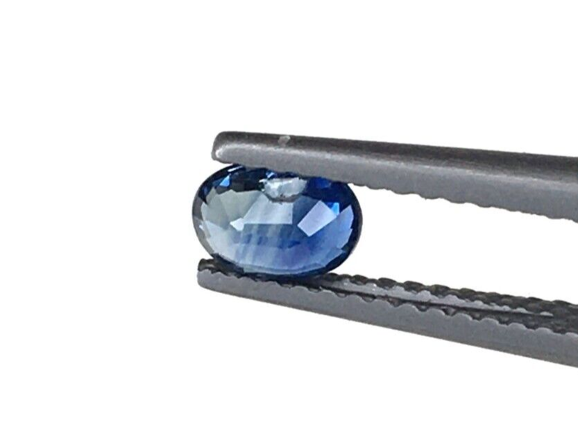 5x4 Mm Natural Blue Sapphire Cut Stone Blue Sapphire Faceted Stone Blue Sapphire