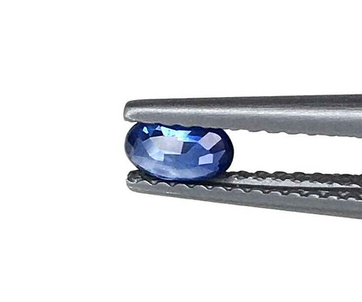 10 Pcs Natural Blue Sapphire 4x3mm Oval Shape Precious Loose Certified Gemstones