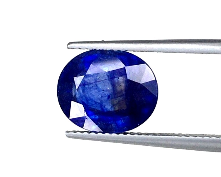 Natural Blue Sapphire 12x10mm Oval Shape Loose Gemstone Precious Certified Stone