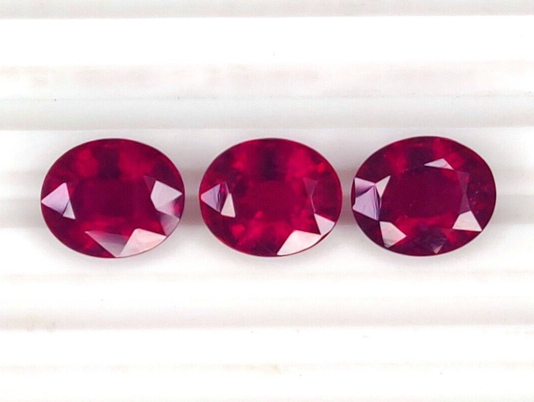 12x10mm 1 Pc Natural Ruby Top Quality Oval Shape Precious Loose Jewelry Gemstone