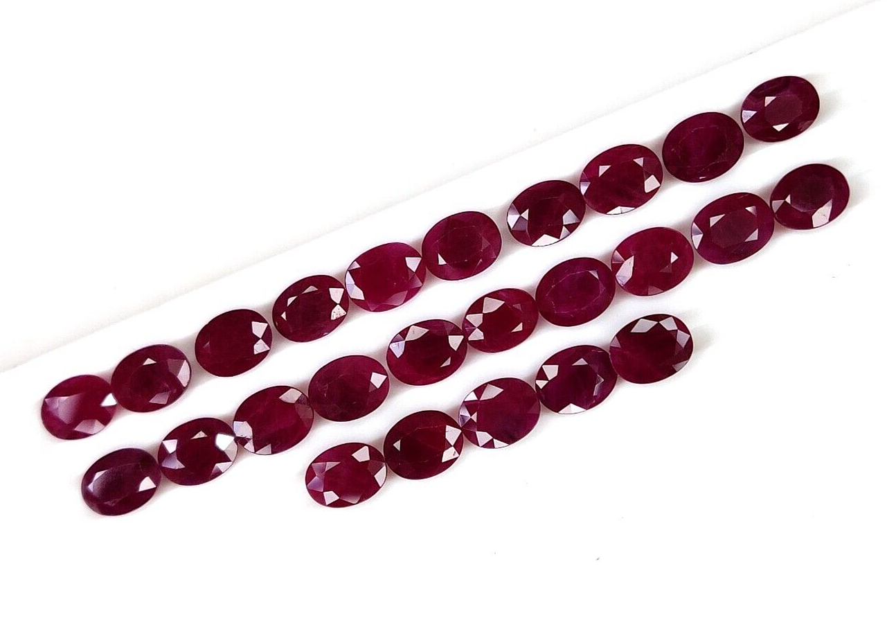 Natural Burma Red Ruby Oval Shape 9x7mm 1 Pc Precious Loose Certified Gemstone