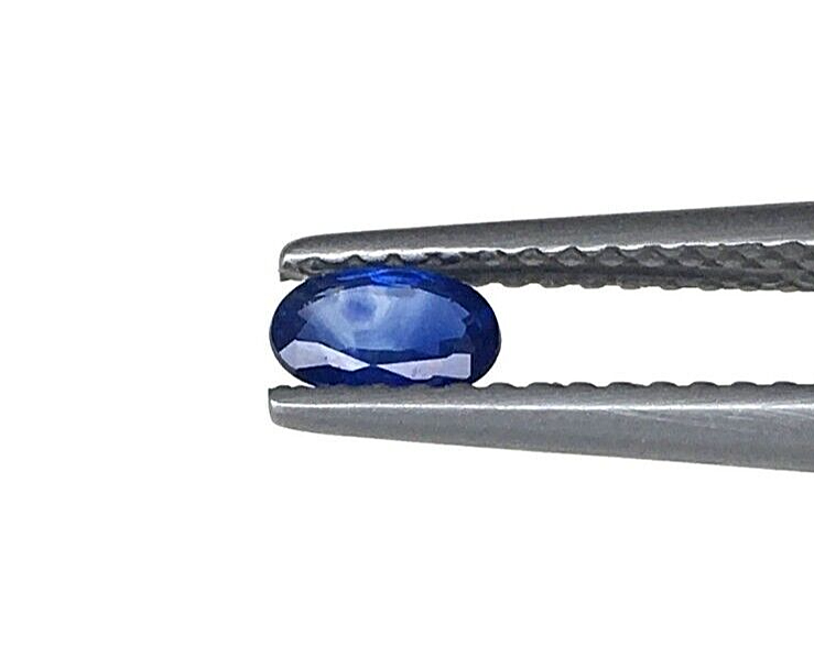 10 Pcs Natural Blue Sapphire 4x3mm Oval Shape Precious Loose Certified Gemstones
