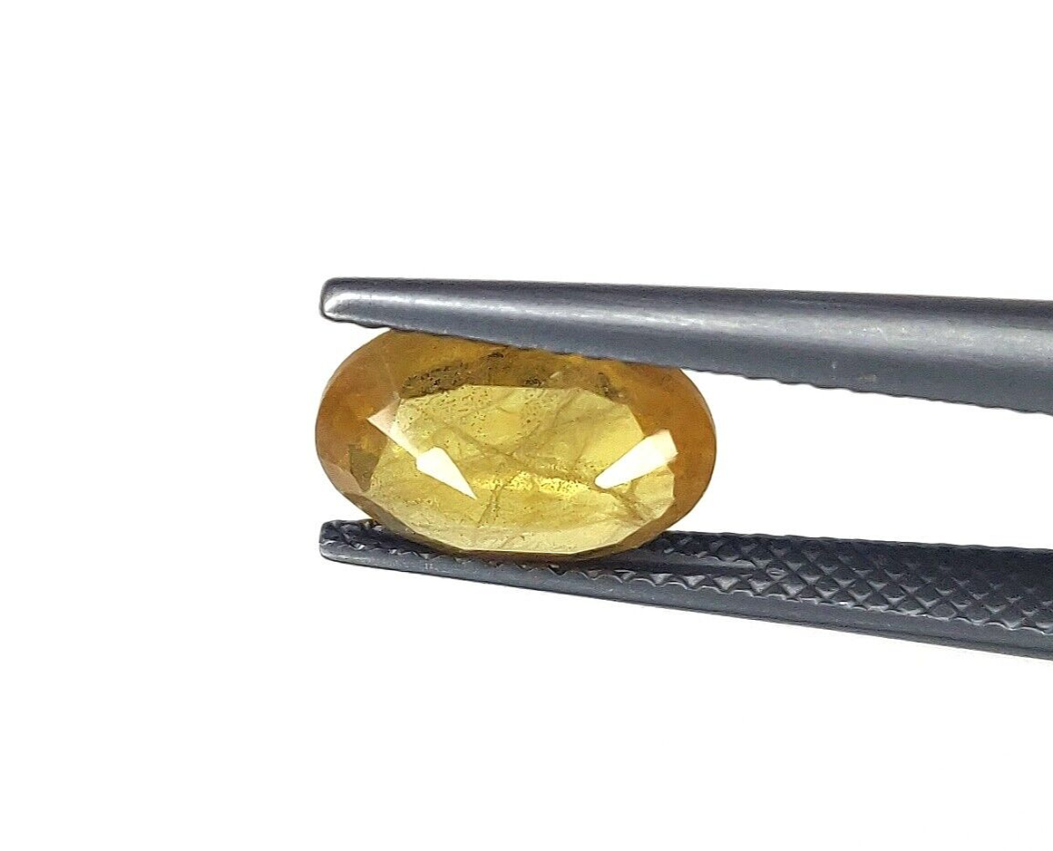 Yellow Sapphire Natural Top Quality 10x8mm Oval Shape Precious Loose Gemstone