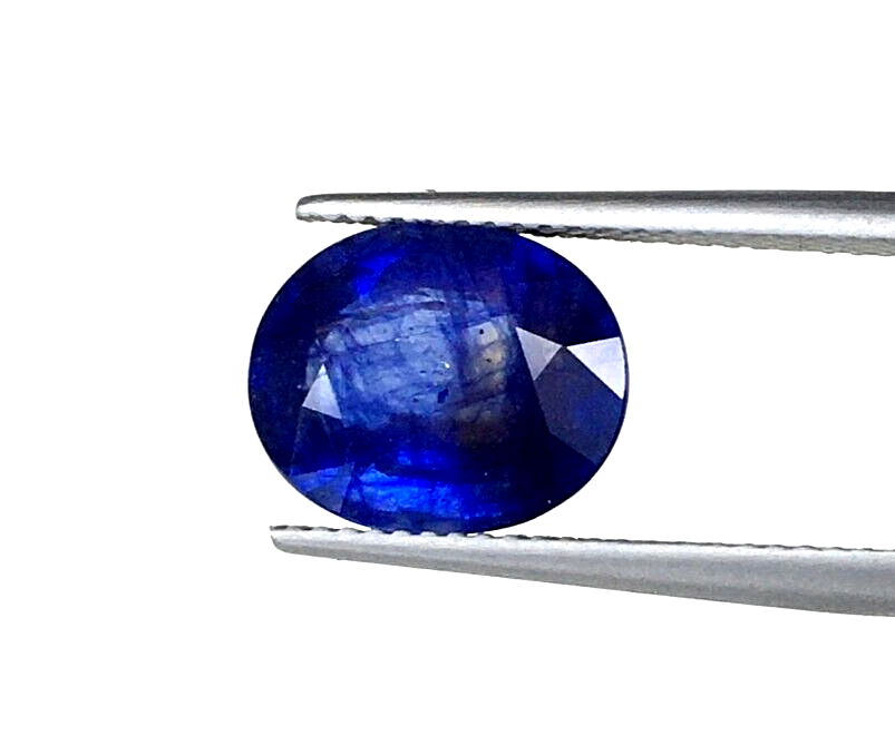 Natural Blue Sapphire 12x10mm Oval Shape Loose Gemstone Precious Certified Stone