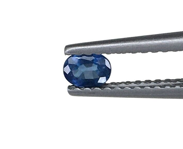 15 Pcs Natural Blue Sapphire 4x3mm Oval Shape Precious Loose Certified Gemstones