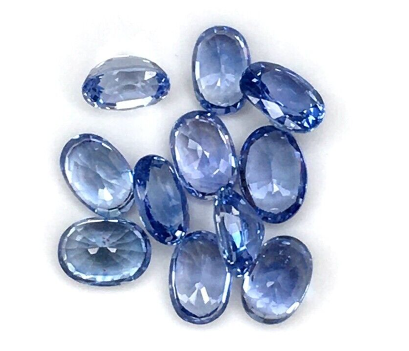 1 Pc Sri Lanka Ceylon Natural Blue Sapphire 6x4mm Oval Top Quality Gemstones