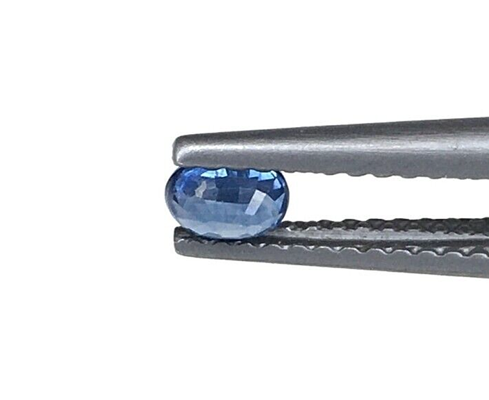 15 Pcs Natural Blue Sapphire 4x3mm Oval Shape Precious Loose Certified Gemstones