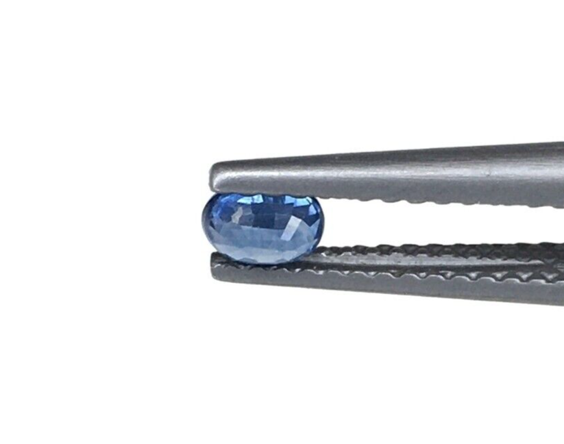 10 Pcs Natural Blue Sapphire 4x3mm Oval Shape Precious Loose Certified Gemstones