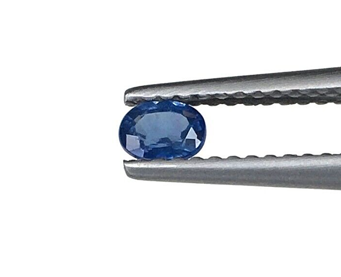 15 Pcs Natural Blue Sapphire 4x3mm Oval Shape Precious Loose Certified Gemstones