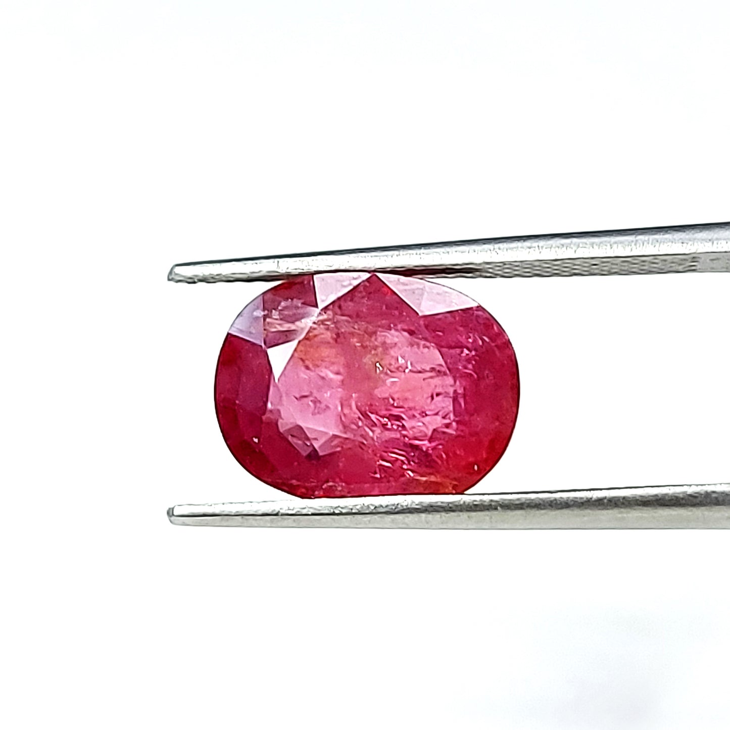 100% Natural Unheated 6.52cts Ruby
