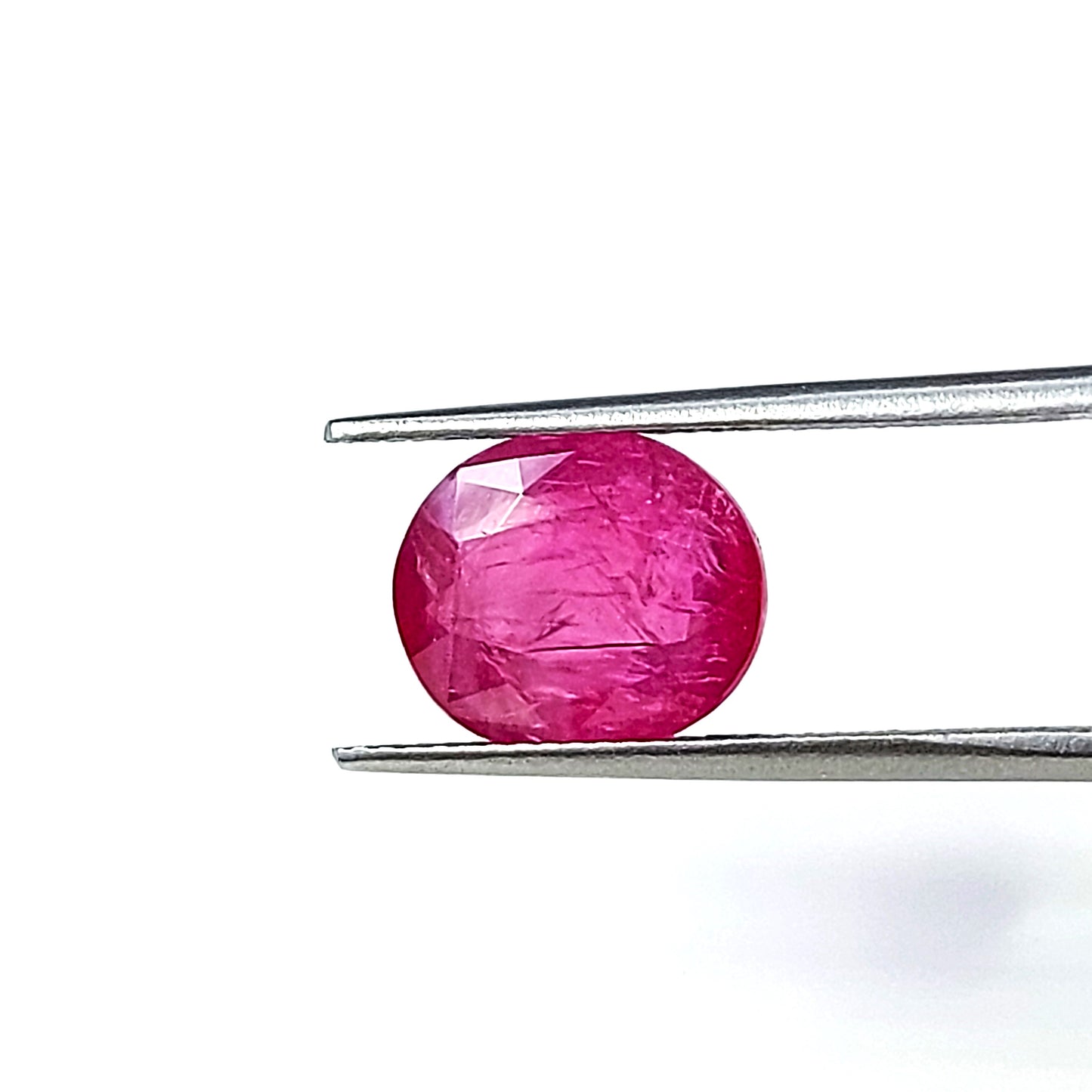 100% Natural Unheated Burma Ruby Oval | 5.86cts