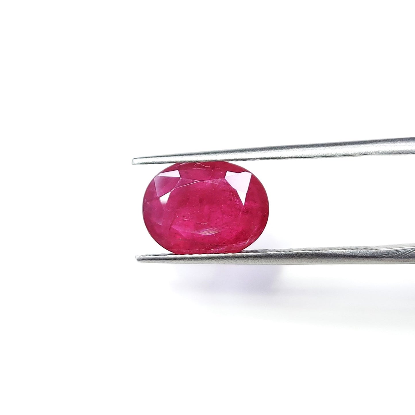 100% Natural Heated Burma Ruby Oval | 4.63cts