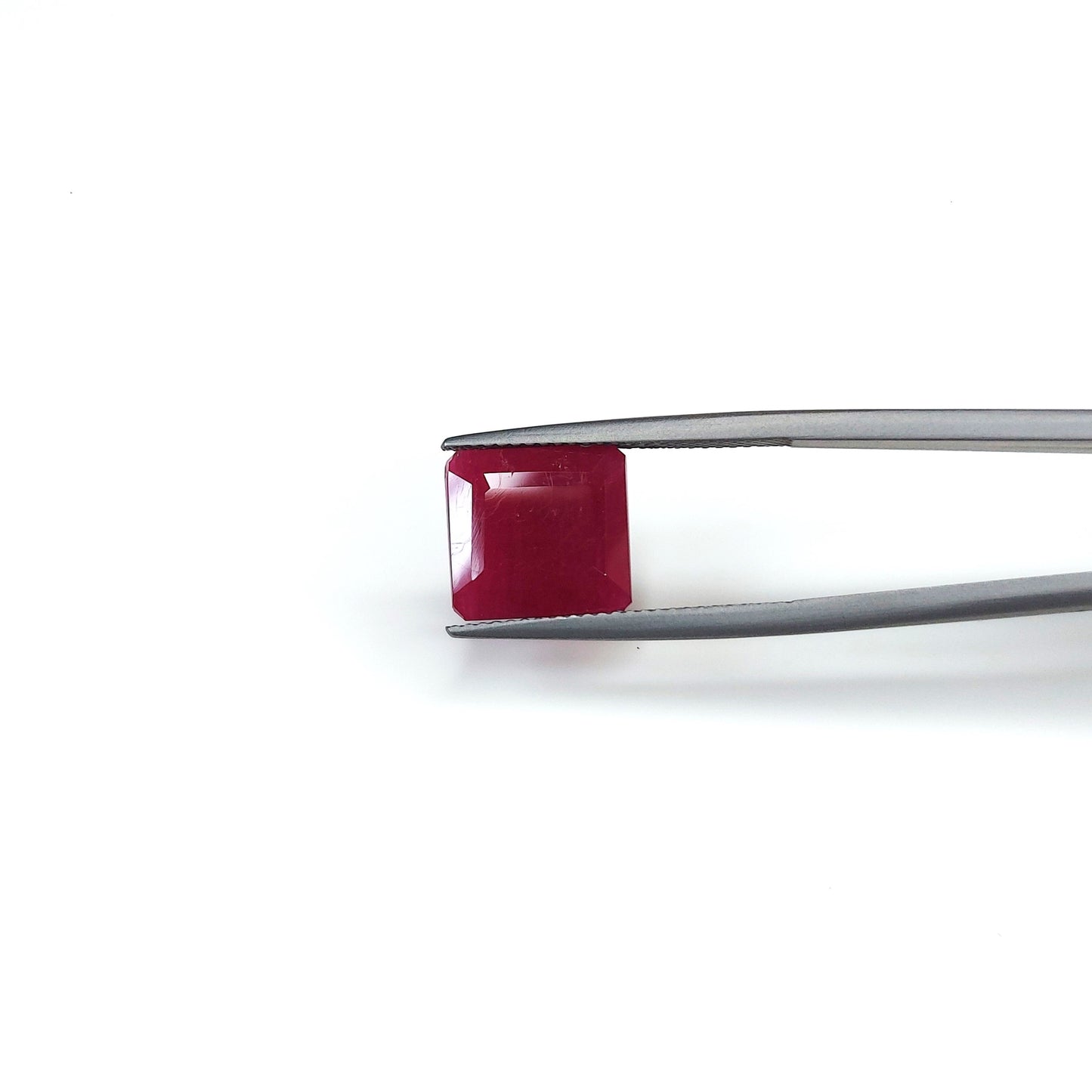 100% Natural Unheated African Ruby Square | 8.52cts