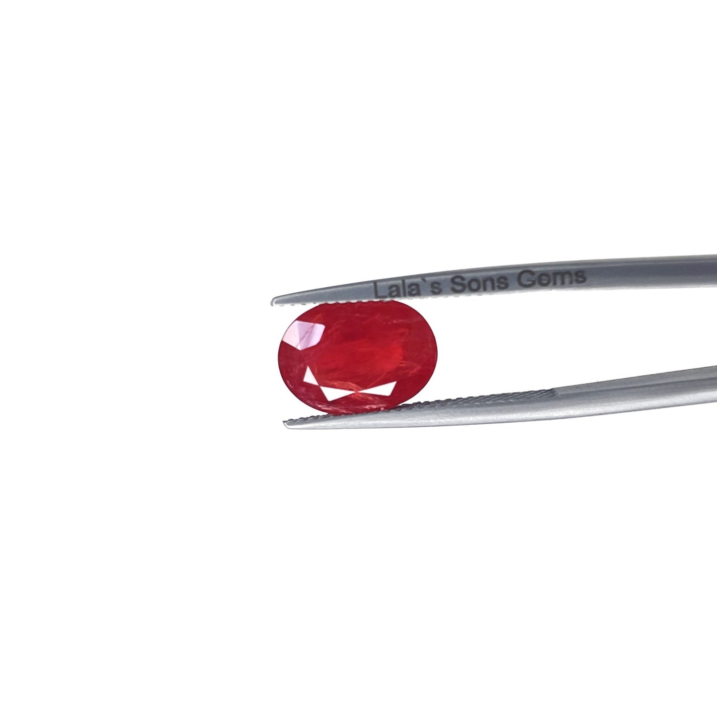100% Natural Heated Ruby Oval | 6.31cts
