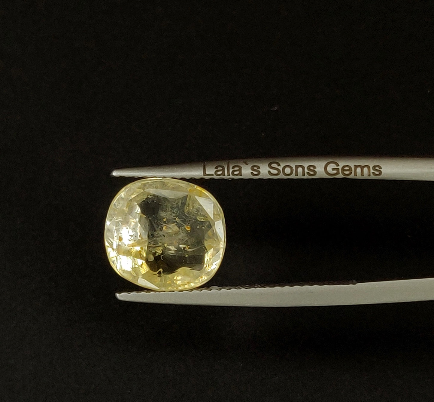 Natural Yellow Sapphire Unheated Untreated Round Shape Loose Gemstones Best For Rings And Pendants | 4.95cts