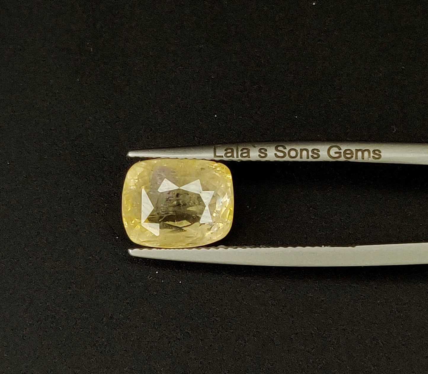 Natural Yellow Sapphire Unheated Untreated Cushion Shape Loose Gemstones Best For Rings And Pendants | 6.74cts