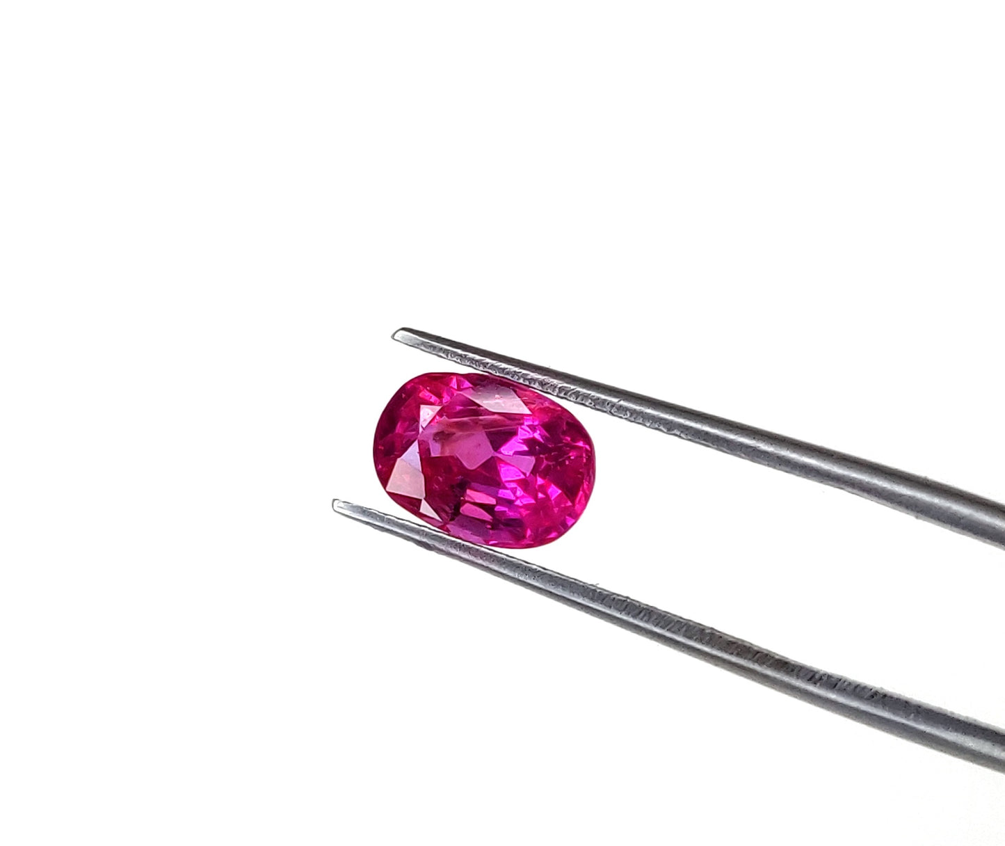 Natural Ruby - Burma Oval Untreated Gemstone | 3.82cts