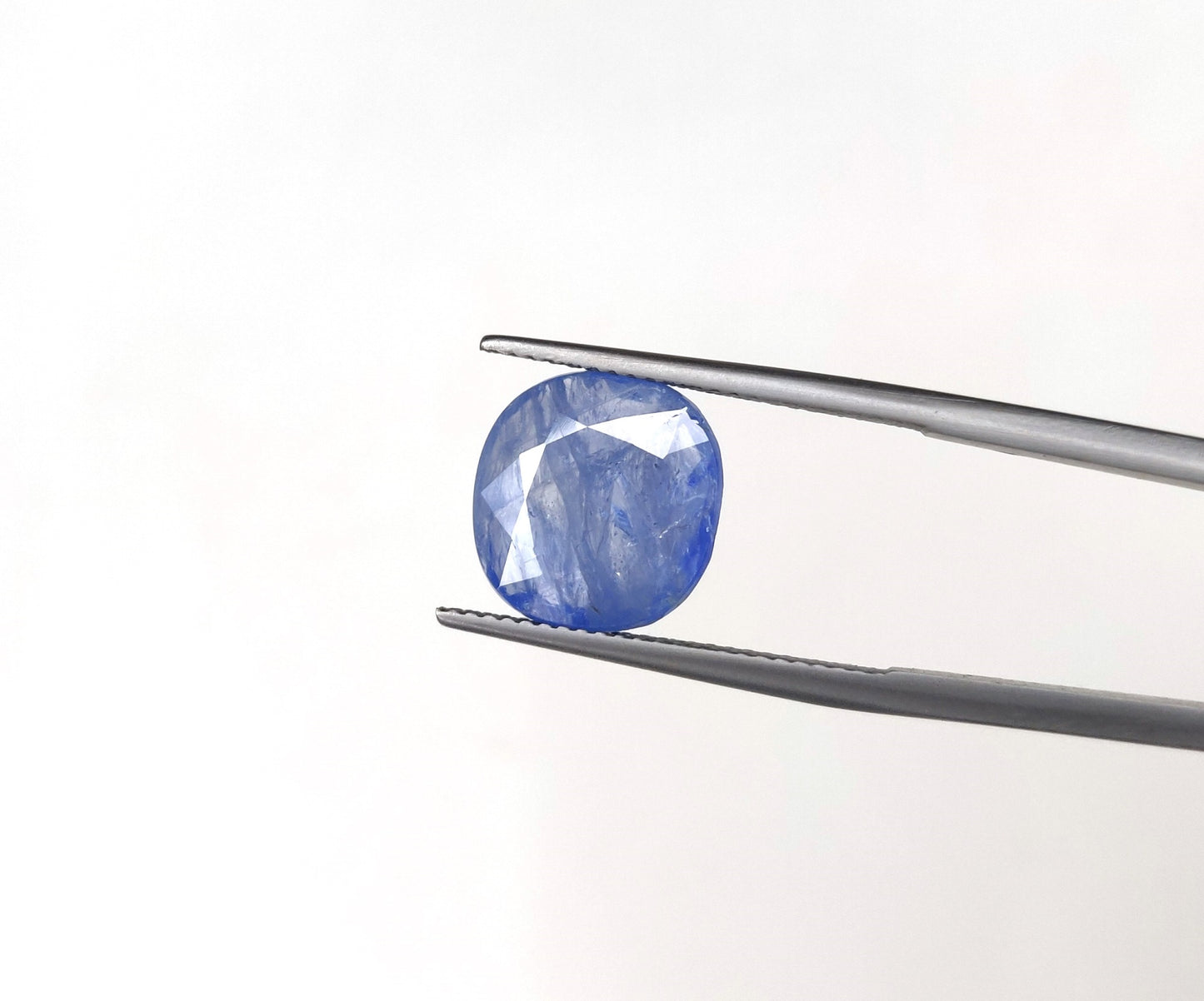 Certified Natural Blue Sapphire 5.51 Carats Cushion Shape Loose Gemstone
