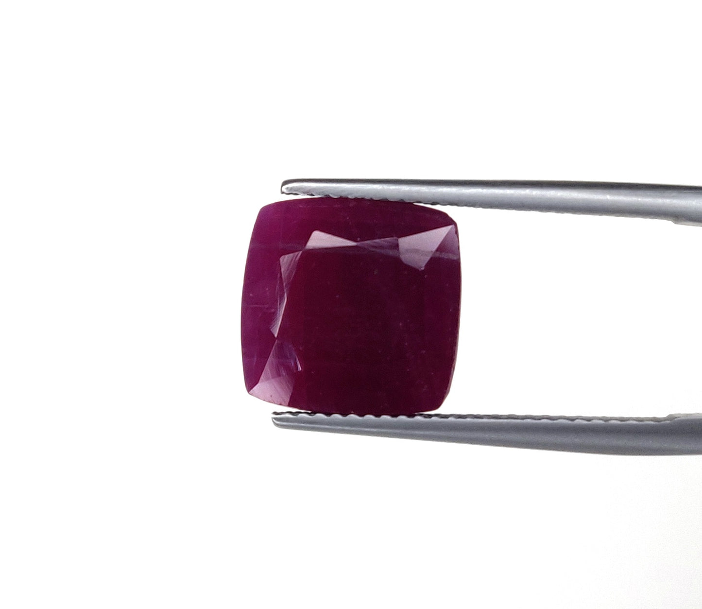 Certified Natural Ruby 9.28 Carats Cushion Shape Loose Gemstone