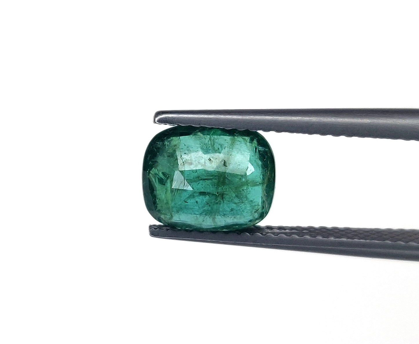 Natural Emerald Zambian Cushion Shape Loose Gemstones Best For Rings And Pendants | 2.31cts