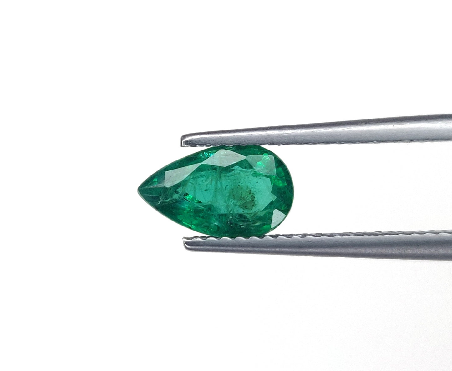 Natural Emerald Zambian Pear Shape Loose Gemstones Best For Rings | 1.30cts