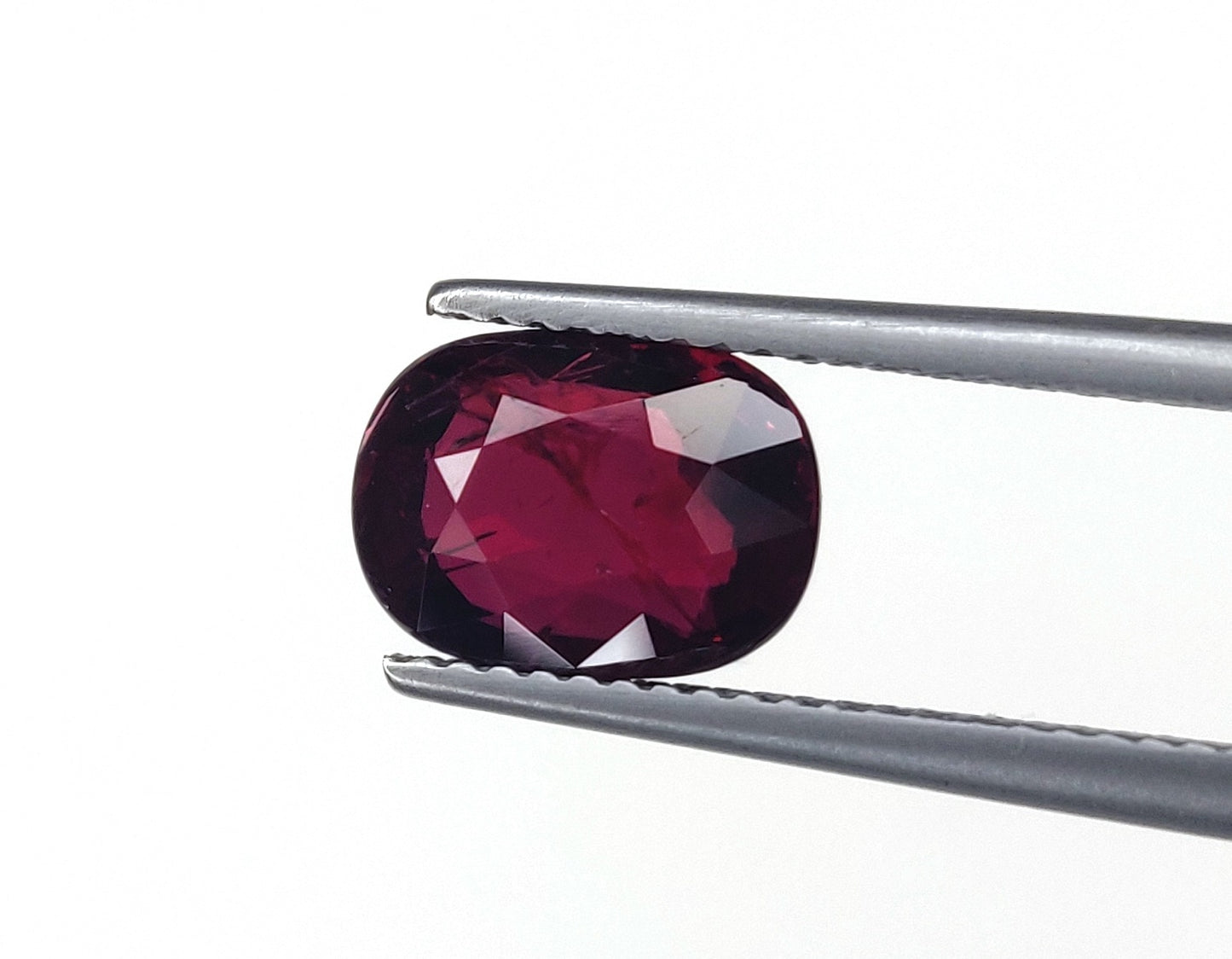 AIGS Certified Natural Deep Red Ruby Untreated Unheated Madagascar Oval Shape Loose Gemstones For Rings | 3.03cts