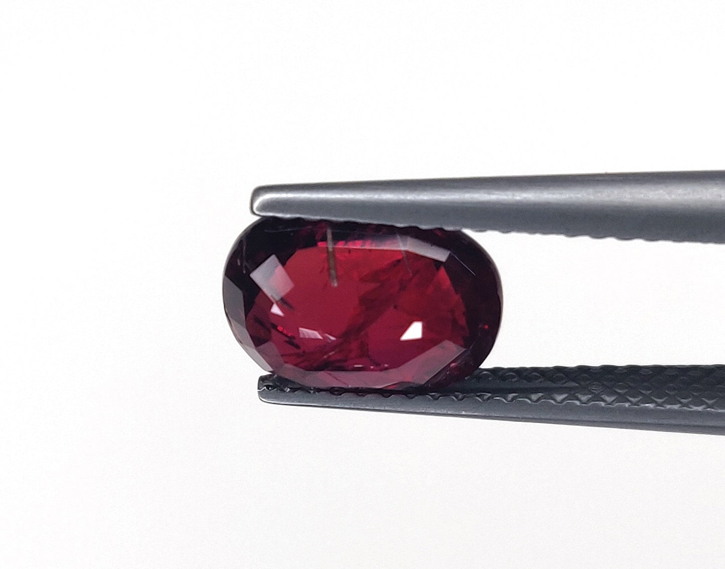 AIGS Certified Natural Deep Red Ruby Untreated Unheated Madagascar Oval Shape Loose Gemstones For Rings | 3.03cts