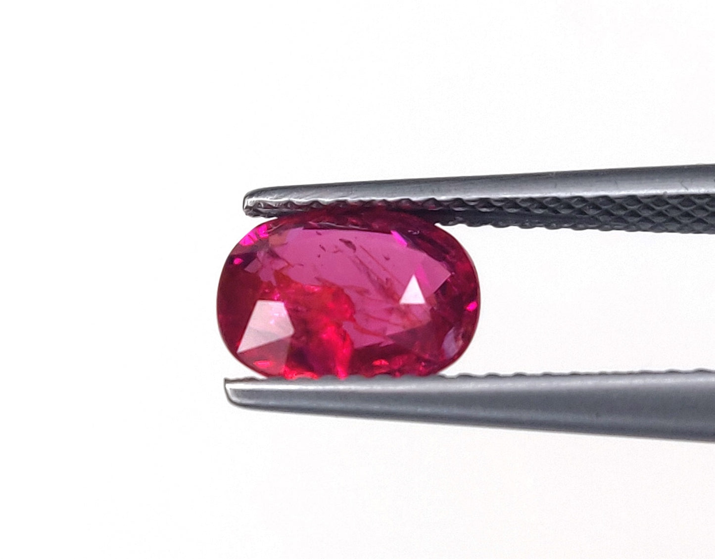 Natural Ruby Pinkish Red Untreated Unheated Madagascar Oval Shape Loose Gemstones For Rings | 2.08cts