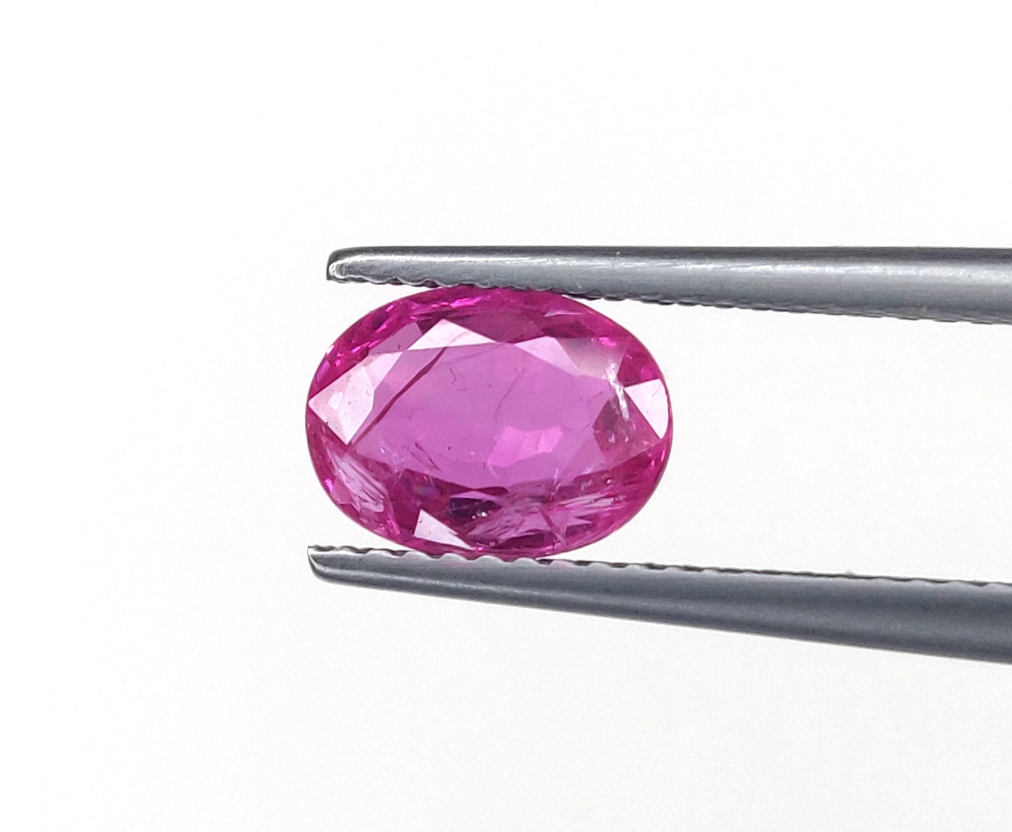 Natural Ruby Burma Heated Oval Shape Loose Gemstones For Rings | 2.17cts