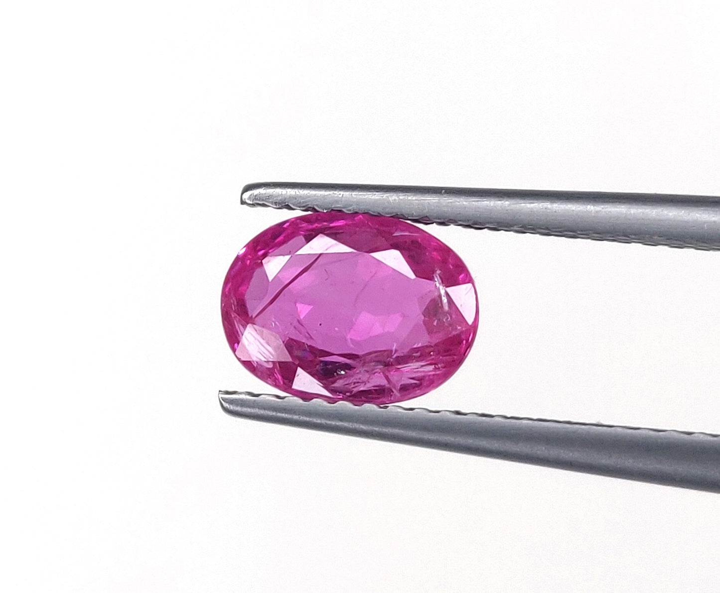 Natural Ruby Burma Heated Oval Shape Loose Gemstones For Rings | 2.17cts