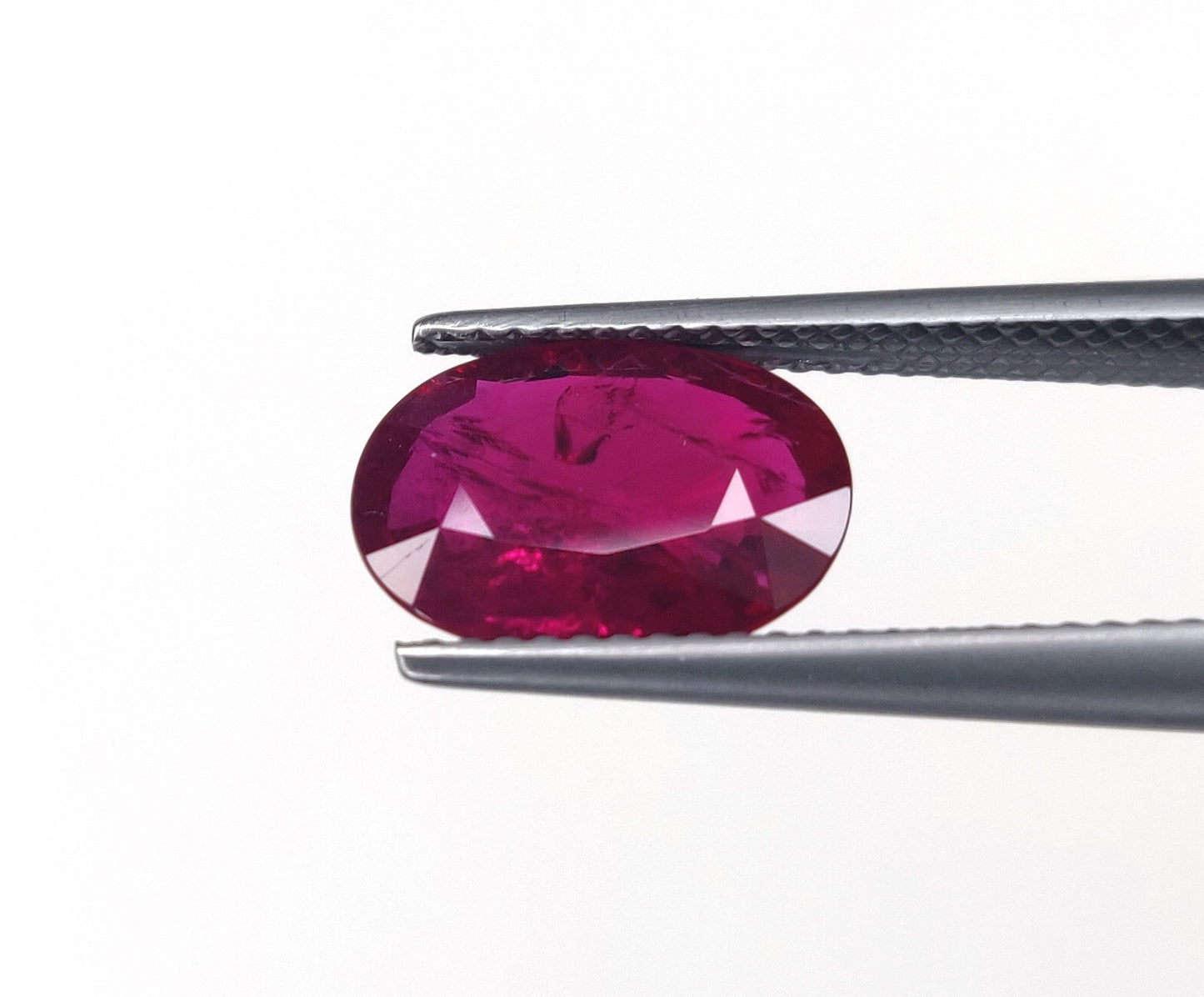 Natural Ruby Mozambique Heated Oval Shape Loose Gemstones For Rings | 3.02cts