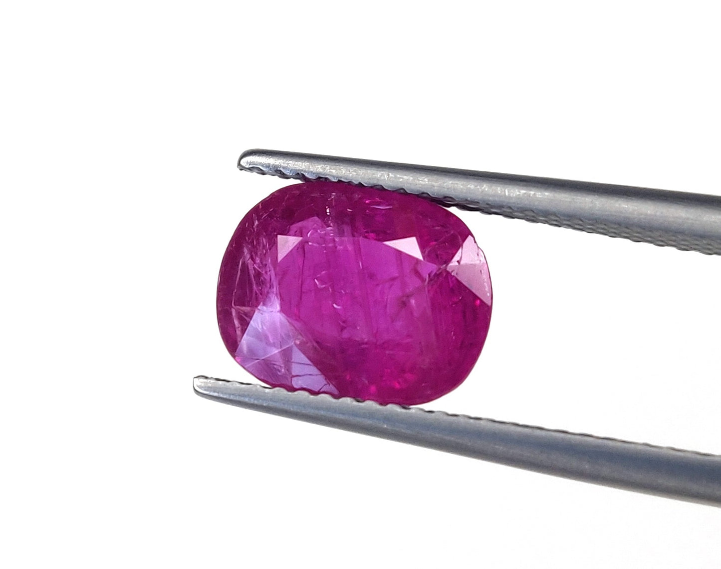 Natural Burma Ruby Oval Shape Unheated Untreated Loose Gemstone Best For Rings Pendant Necklace | 3.52cts