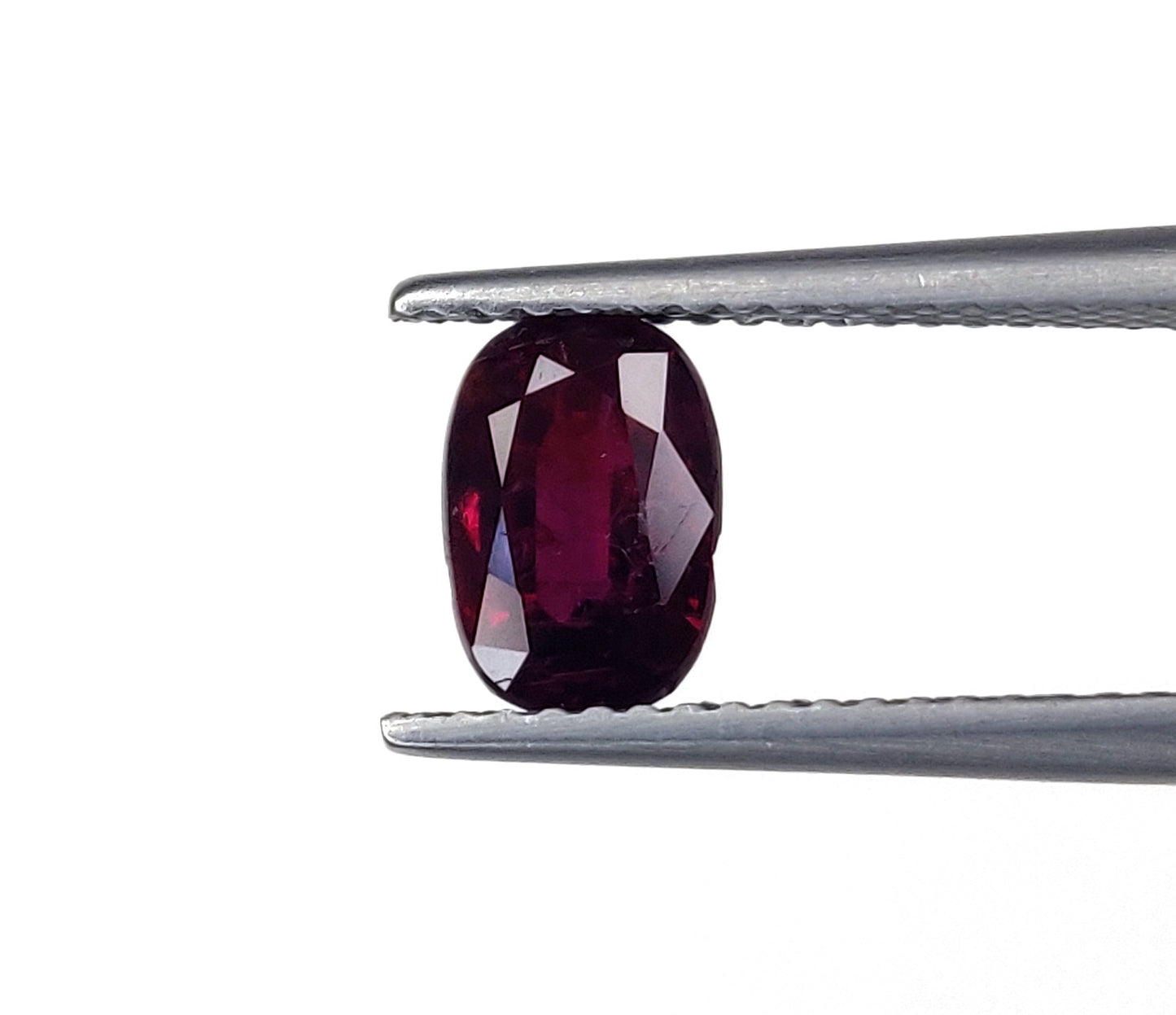 Natural Deep Red Ruby Untreated Unheated Mozambique Oval Cushion Shape Loose Gemstones | 1.60cts