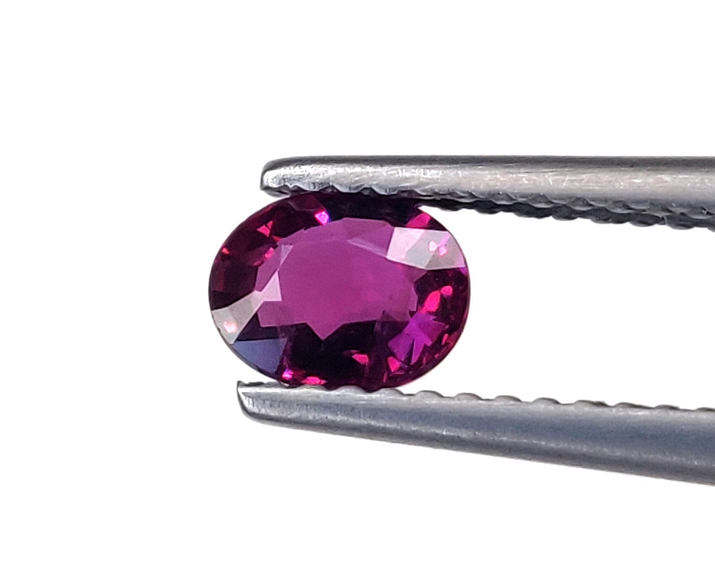 Natural Pinkish Red Ruby Untreated Unheated Mozambique Round Shape Loose Gemstones For Rings | 0.69cts