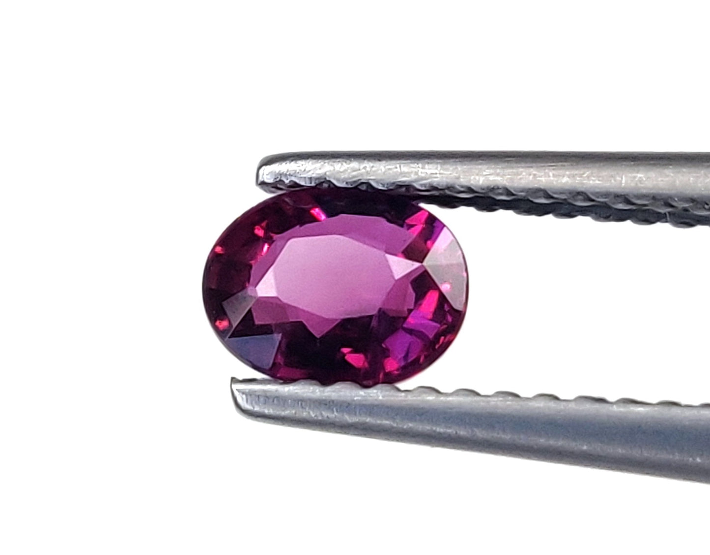 Natural Pinkish Red Ruby Untreated Unheated Mozambique Round Shape Loose Gemstones For Rings | 0.69cts