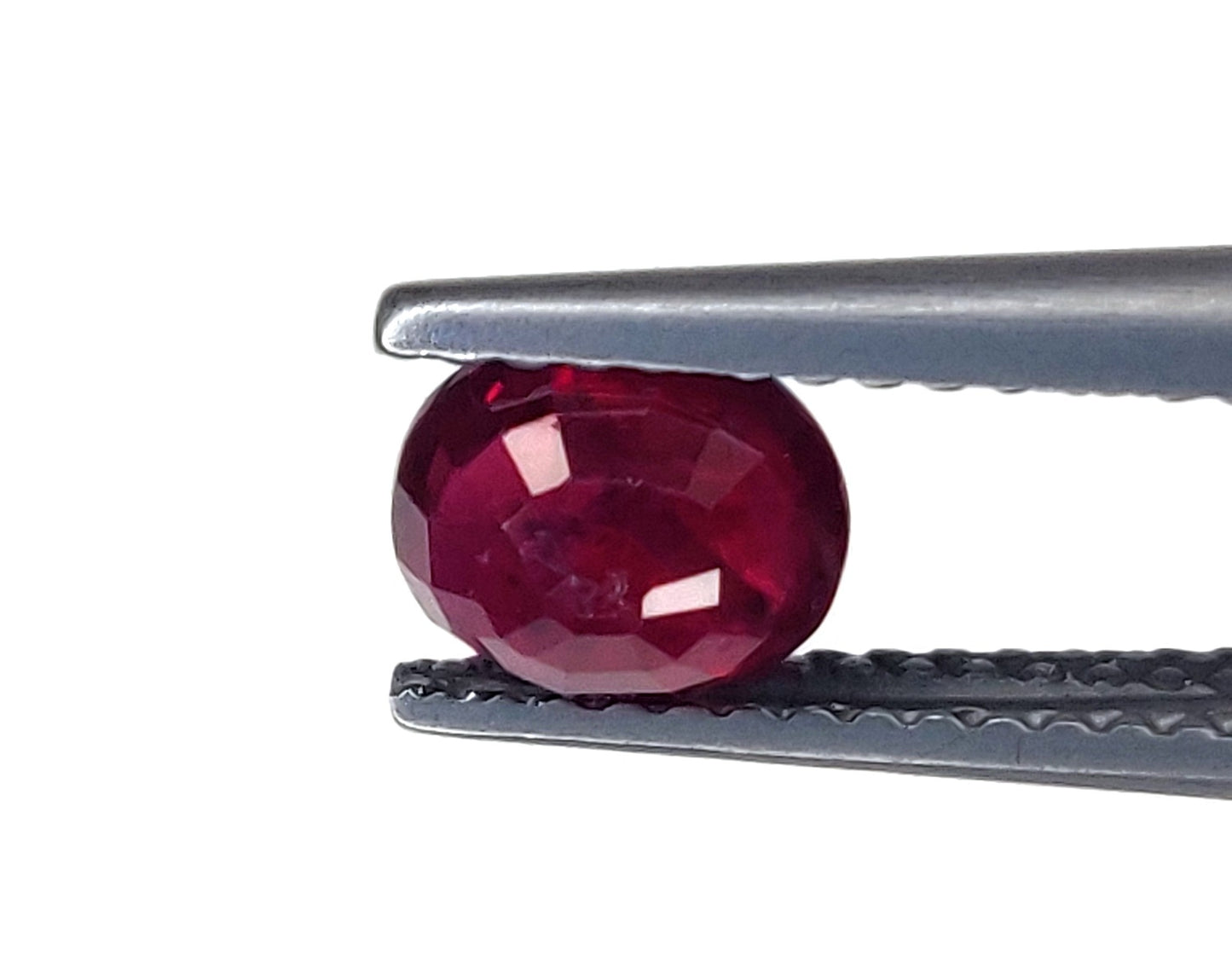 Natural Deep Red Ruby Untreated Unheated Mozambique Round Shape Loose Gemstones For Rings | 1.25cts