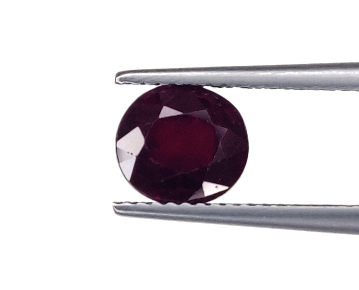 Natural African Dark Deep Red Ruby Heated Oval Shape Loose Gemstones For Engagement Rings | 2.75cts