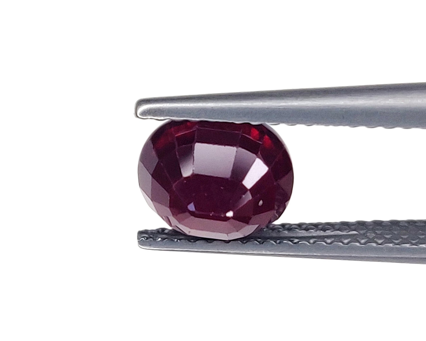 Natural African Dark Deep Red Ruby Heated Oval Shape Loose Gemstones For Engagement Rings | 2.75cts