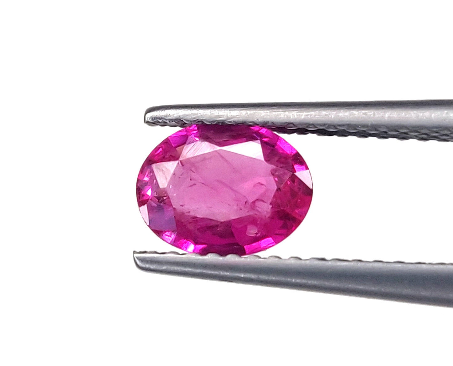 Natural Ruby Pink Heated Oval Shape Loose Gemstones For Engagement Rings | 1.02cts