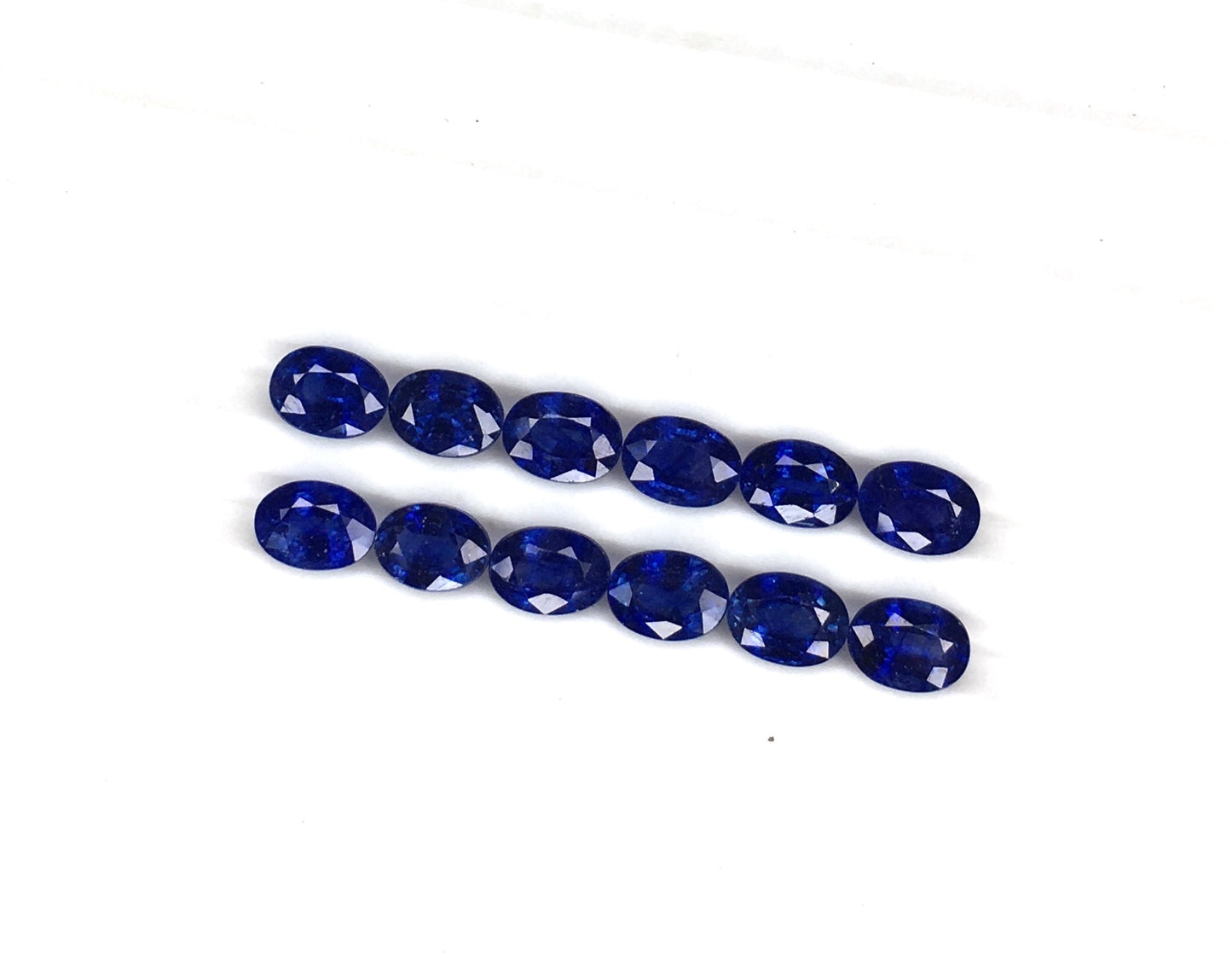 Natural Blue Sapphire 5x7mm Oval Shape Loose Gemstones For Jewelry Making | 5cts