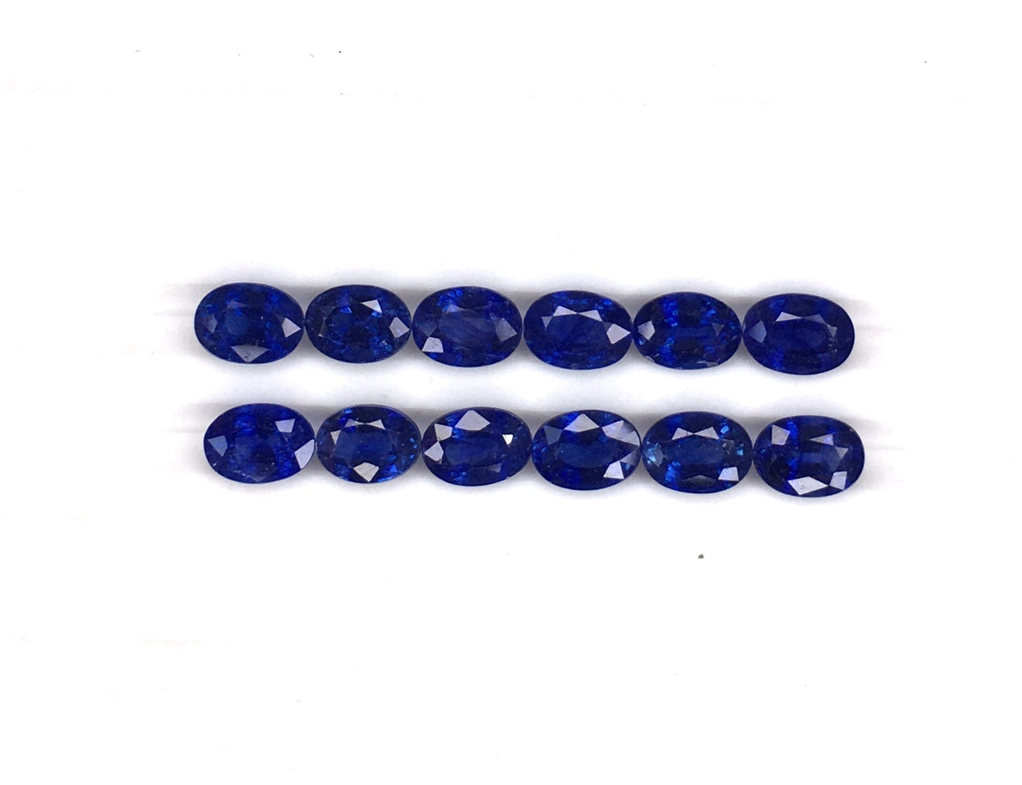 Natural Blue Sapphire 5x7mm Oval Shape Loose Gemstones For Jewelry Making | 5cts
